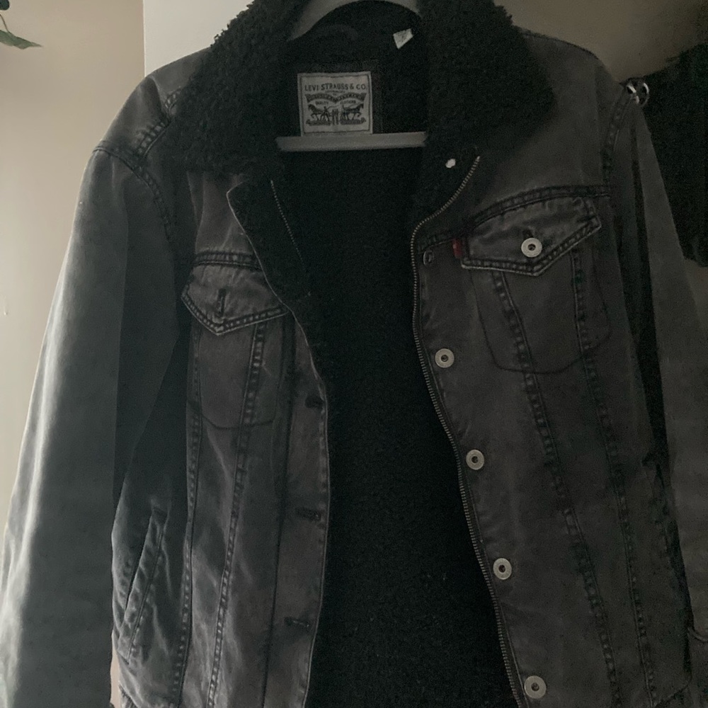 Levi's Women's Sherpa Denim Trucker Jacket